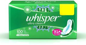 Whisper Choice Ultra Large Sanitary Napkin 30 N
